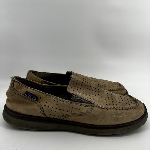 Patagonia Maui Air Retro Khaki Slip On Sneakers Everyday Casual Cozy Beige 10.5 main image 4